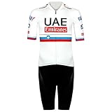 assocauicy Traje de Ciclismo Hombre con Pantalones Cortos Acolchados 3D y Camiseta Transpirable Ropa Deportiva Verano Alta Transpirabilidad