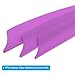 PATIKIL Arrows Vanes, 50 Pack 3 Inch Archery Fletching Arrow Fletch Wing with Shied Cut for DIY Hunting Target Shooting, Purple