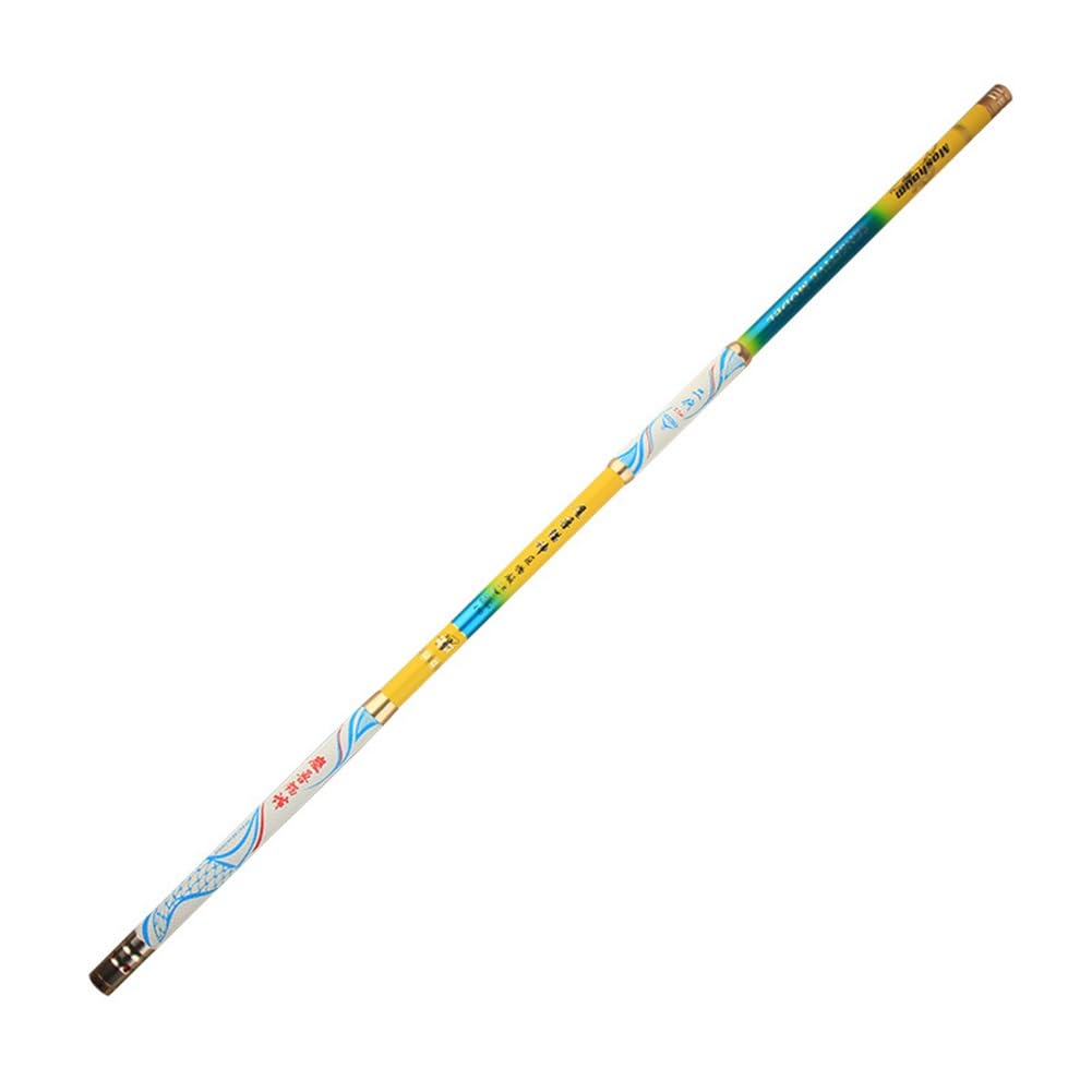 Canna da Pesca 20H – 3,6 m – 12 m, Canna da Pesca Extra Rigida per Pesci di Grandi Dimensioni e Pesanti, Ideale per Storioni di Grandi Dimensioni(3.6m)