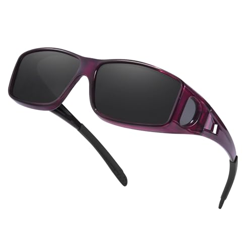 VIEWBETTER® Fit Over Glasses Sunglasses for Women Polarized UV