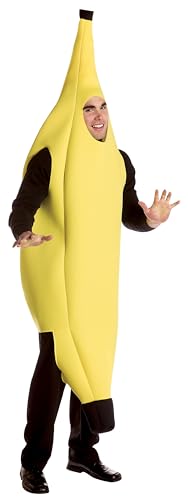 Rasta Imposta mens Banana Deluxe Adult Sized Costumes, Yellow, One Size US, (GC7102)