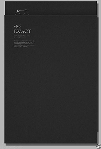 'EXO EX'ACT 3rd Album Korean MONSTER Ver. [+Official poster Random ver.+124p Photo Book+1 Official Photocard+ EXO double-sided Photo + Postcard + EXO Sticker + extra photocard]