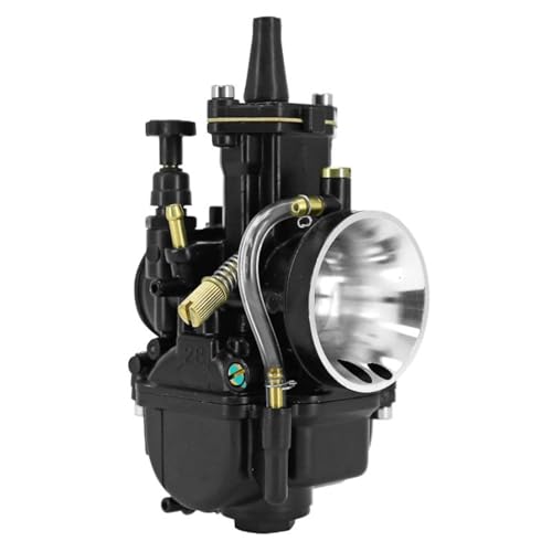 Carburateur PWK 28 noir pour régler les trous à l'accélération des moteurs 50cc