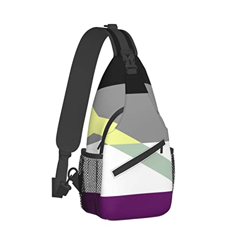 Mochila Sling de Moda Unisex para Senderismo miniatura 3