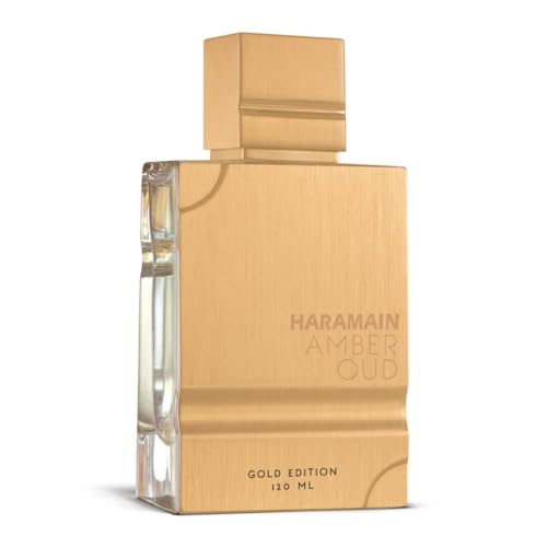 Image of Al Haramain Amber Oud Eau De Parfum Spray - Unisex Arabian Perfume for Men & Women | Long-Lasting Fragrance (120ml, Gold Edition)