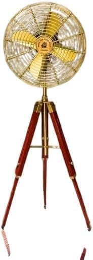 Handmade Brass Antique Pedestal Fan