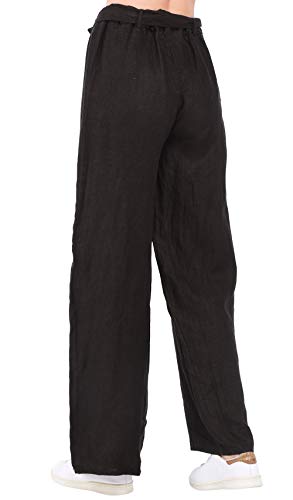 Bonamaison TRLSC101082 Casual Pants, Nero, L