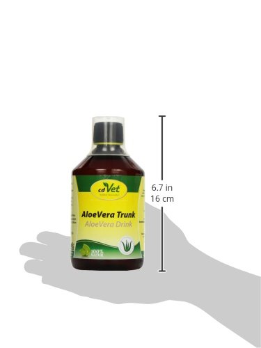cdVet Naturprodukte Aloe Vera Trunk 500ml - Ergnzungsfuttermittel fr  Hunde, Pferde & Heimtiere - Vitaminreich & Untersttzend fr Magen-Darm :  Amazon.de: Haustier