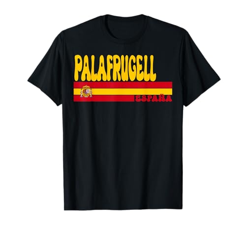 PALAFRUGELL Ciudad España Vintage Estética Vacaciones de Verano Camiseta