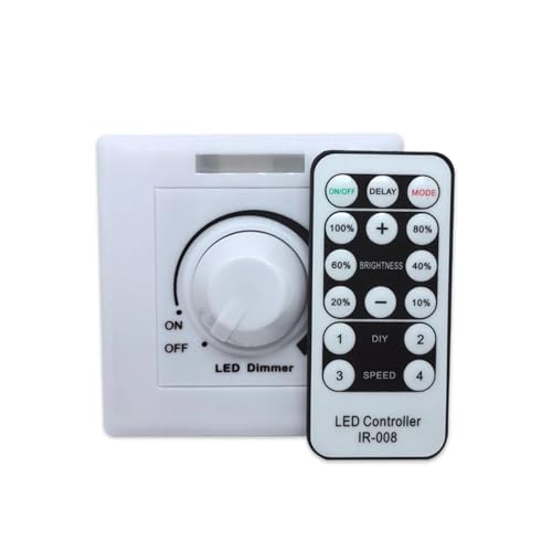 Variateur LED 200W interrupteur télécommande AC220V variateur de phase