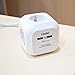 Extrastar PowerCube (Extended USB 1.5 m) Regleta de 4 Salidas, con 2...