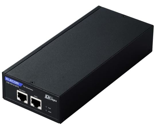 ELECOM - ELECOM EIB-UG01-PL2 法人向けPoEインジェクター 802.3 Amazon | エレコム PoE インジェクター ギガビット対応 最大30W