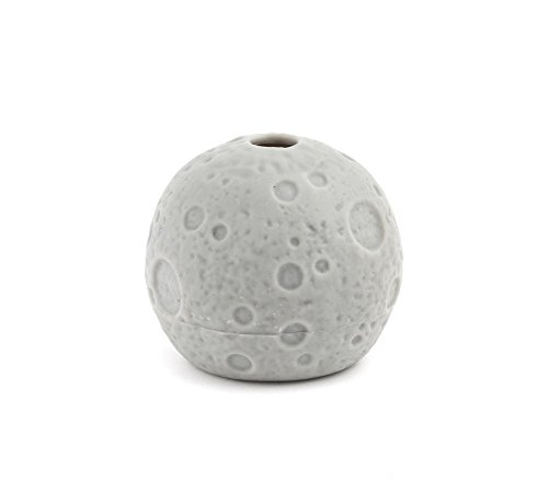 Molde de bola de hielo Kikkerland Moon, gris miniatura 2