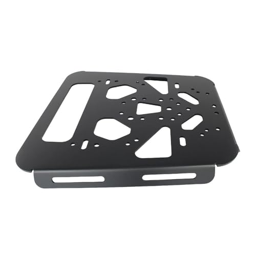 Plaque de support KLR650 pour fixer un top case et sécuriser les longs trajets de voyage