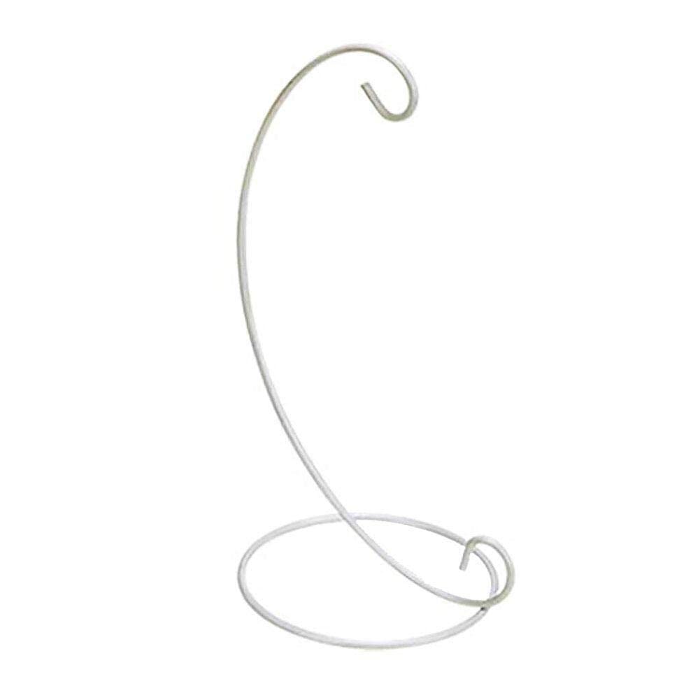 Palline di Natale Ornamenti Appeso Espositore Stand L Metallo Forma Gancio Pianta Battuta Ferro Stand Basket