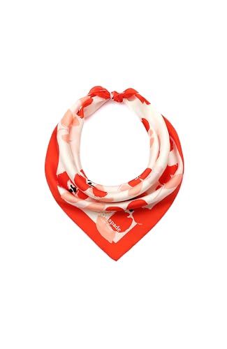 kate spade new york Women's Painterly Bouquet Degrade Silk Bandana, Stylish & Lightweight Accessory