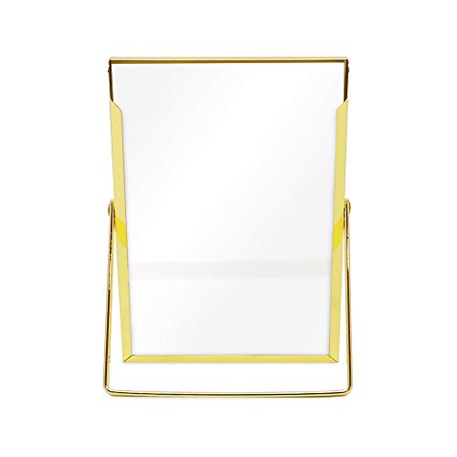 Laura Ashley Metall-Bilderrahmen (vertikal) mit ausziehbarer Staffelei, 10,2 x 15,2 cm, goldfarben – Ansicht 4
