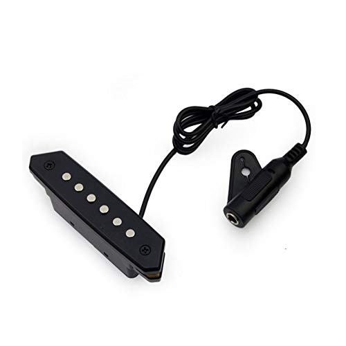 Pastilla para la sonda de sonido Sistema de amplificación de sonido Preamplificador magnético pasivo con transductor de control de tono y volumen para guitarra acústica eléctrica popular Recolección d