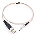 SZRMCC BNC Male to 00B 4 Pin Male SYNC Time Code Input Cable for Red Epic Scarlet DSMC2 Camera (Thin Flexible Cable)