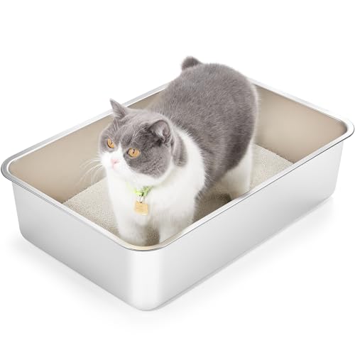7 Best Stainless Steel Cat Litter Boxes Sleek and Practical