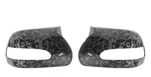 Coques rétroviseurs Mercedes W164 pour masquer rayures look carbone