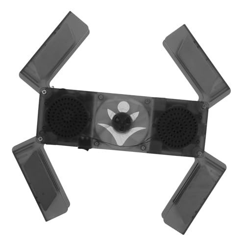 Base portátil plegable para laptop con ventilador LED miniatura 1