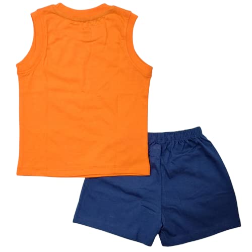 Image of LuvLap Boys Sleeveless T-Shirt & Shorts Set,
