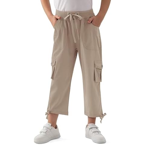 MoFiz Girls' Harajuku Capris Cover