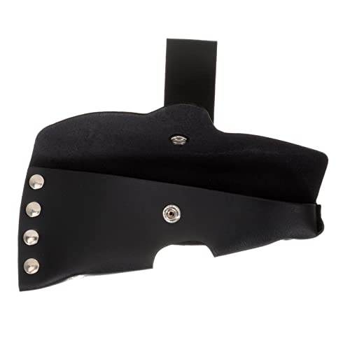 FONDOTIN Thick Leather Axe Protective Cover Portable Case for Outdoor Lightweight