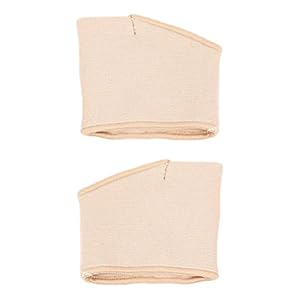 ULTNICE Metatarsal Sleeves Forefoot Socks 2Pcs Shoe Pads Breathable Forefoot Pads Non-Slip Forefoot Pads Relief Pain Blister Callus (Beige)