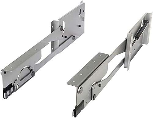 Kitchen Appliance Hardware Stand Mixer Soft-Close Lift Steel Mechanism 60 Lb Storage Weight Capacity Platinum