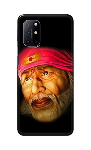 Image of PRINTFIDAA Sai Baba Lord Shiridi Great God Hinduism Religious Hard Back Cover for OnePlus 8T Back Cover -(P6) KAT1002
