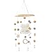 Campane a Vento Baby Campanelli Eolici Campana Mobile Culla Campana di Vento Neonato Carillon Del Vento Del Bambino Palla Del Feltro Campanelli Eolici per Culla Decorazione E Cameretta Terrazzo