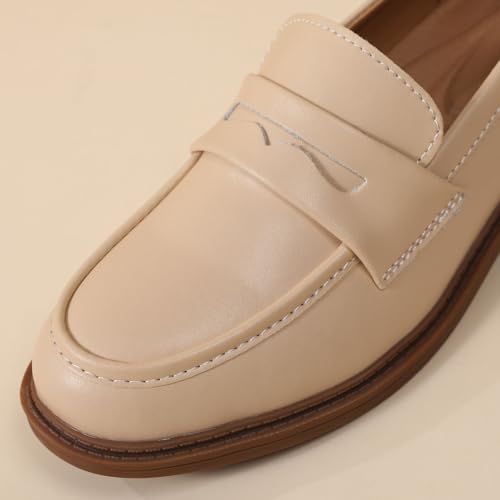 Image of Loafers for Women Black Penny Loafer Business Casual Shoes Women's Loafers & Slip-Ons Ladies Flats Comfortable Dressy