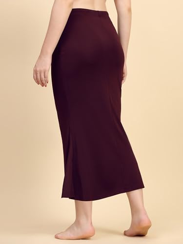 Image of TRENDMALLS Women's Polyester Spandex Saree Shapewear Petticoat for Women, Cotton Blended,Petticoat,Skirts for Women,Shape Wear Dress for Saree Shaper