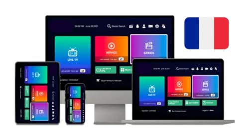 ABONNEMENT TV PREMIUM 12 MOIS – Code d’Activation 1 An – Accès à +10.000 Contenus & VOD (Films, Séries, Sports) – Serveurs Stables – Qualité Full HD – Compatible Smart TV, Android, iOS, Box & PC