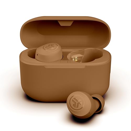 JLab Go Air Pop+ Cuffie Bluetooth In Ear Piccole, Auricolari Senza Fili, 35H+ di Autonomia, IP55 True Wireless Earbuds con Microfono, Applicazione, Dual Connect, Custodia Ricarica, Tone 7572
