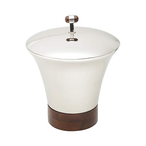 Balde para Gelo com Tampa Rojemac Marrom 26X26X31Cm