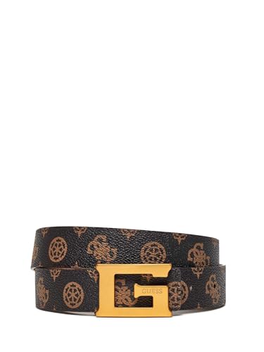 Ceinture femme Guess Kuba 4g logo accessoire ajustable réversible