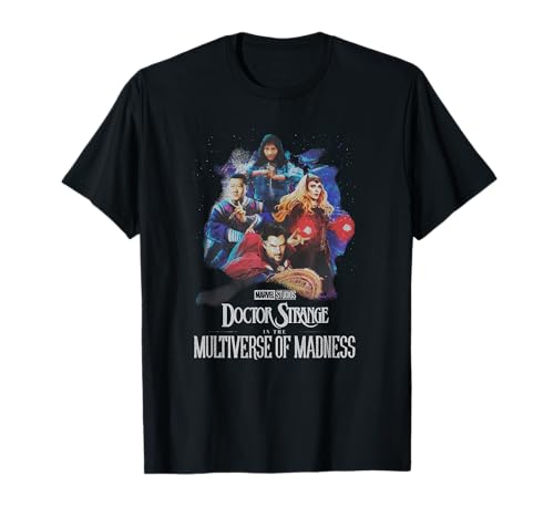 Image of Marvel Doctor Strange In The Multiverse Of Madness Galactic T-Shirt