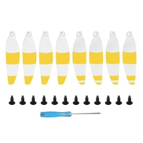 �h���[���ł��G �݊���������܂�dji�ł� Mavic Mini/Mini 2/SE/2SE�v���y��8�Ή��A4726F�N�C�b�N�C���X�g�[�������p�u���[�h�A�����l�W�t�� - ��m�C�Y�܂肽���ݐ݌v(For Mini 1yellow)