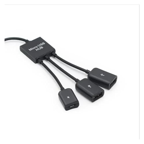 Hub OTG Type-C de AGTEDVFHQ con doble puerto USB 2.0 para conectar periféricos 4