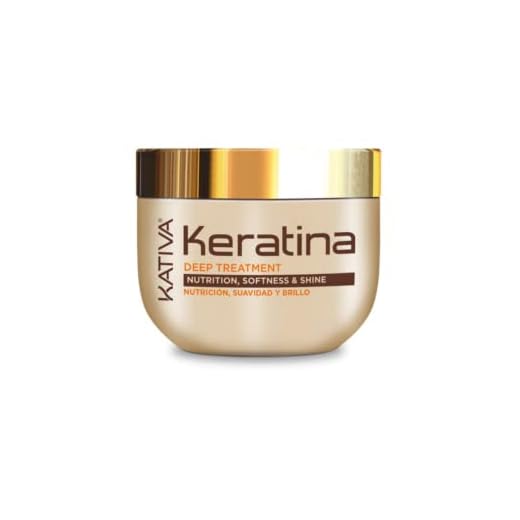 Kativa Keratina Hidrolizada Mascarilla Pelo 500 ml | Cabello Dañado con Procesos Químicos y Alisados | Tratamiento Hidratante