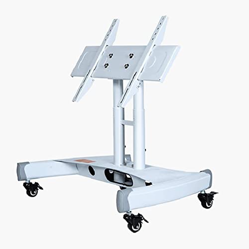 Soporte universal para TV móvil con inclinación 90° blanco