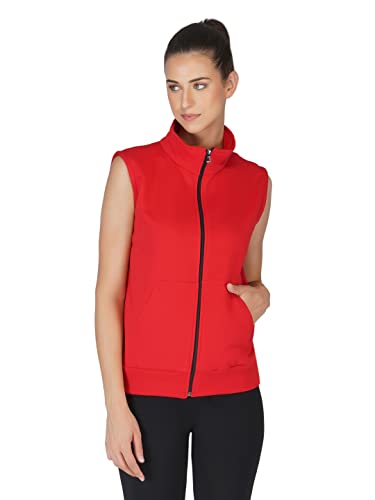 Image of UZARUS Women's Half Sleeves Cotton Fleece Premium Jacket