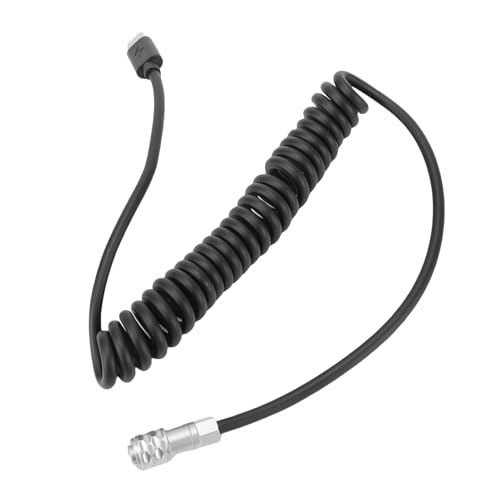 Cable USB C para BMPCC 6K Pro accesorio de alimentación espiral de 59 pulgadas