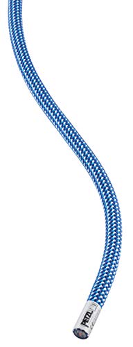Petzl Contact Wall Rope - 9.8 Mm Diameter Lightweight Single Dynamic Rope For Gym Climbing - Blue - 30 M #TOP1