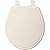BEMIS 600E3 346 Toilet Seat will Slow Close and Never Come Loose, ROUND, Durable Enameled Wood, Biscuit/Linen