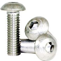 Hex Screw - Allen Screw - Button Head Socket Screw - Stainless Steel (18-8) - #10-32 x 2