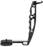 Handheld Gimbal Grip with Cold Shoe for Mounting Monitors, Microphones, LED Light, L Bracket Sing...